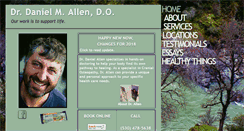 Desktop Screenshot of drdanielallen.com